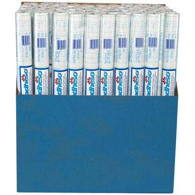 SHELF LINER ADHESO - CLEAR 18IN X 1.5YD DISPLAY#1.5D-ASST00-72