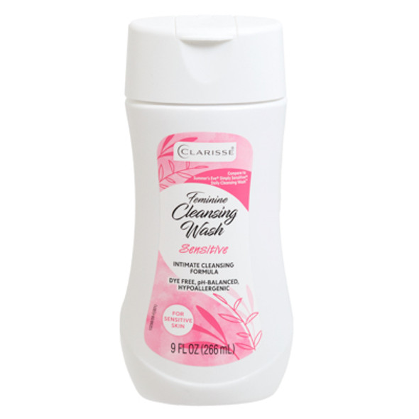FEMININE WASH 9OZ HYPO ALLERGENIC FOR SENSITIVE SKIN CLARISSE FEMININE WASH 9OZ HYPO ALLERGENIC FOR SENSITIVE SKIN CLARISSE