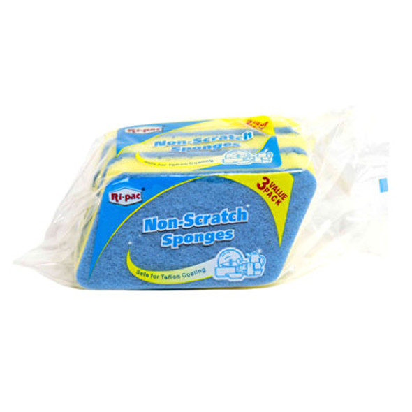 SPONGES NON-SCRATCH 3CT RI-PAC SPONGES NON-SCRATCH 3CT RI-PAC