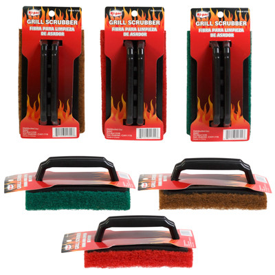GRILL SCRUBBER W/HANDLE MULTI PURPOSE RI-PAC