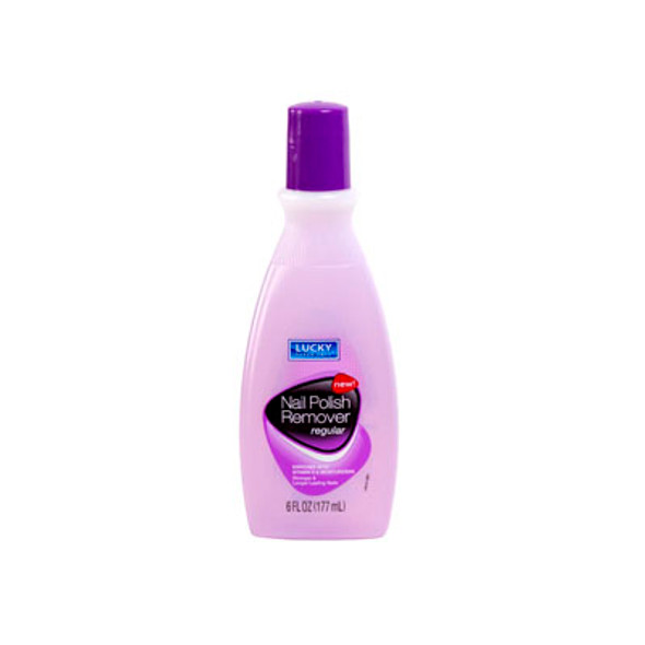 NAIL POLISH REMOVER 6OZ REGULAR LUCKY NAIL POLISH REMOVER 6OZ REGULAR LUCKY