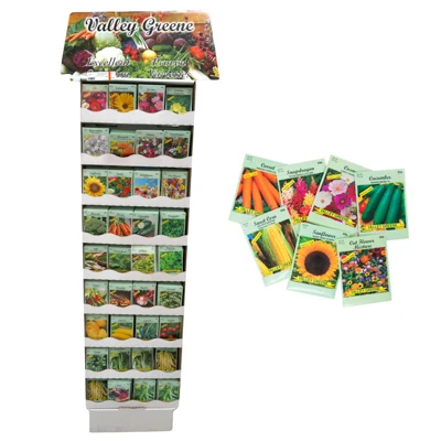 SEED SHIPPER 1200PC ASST VEG/FLOWERS PPC $0.59 VALLEY GREEN NO AMAZON SALES