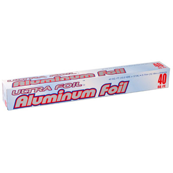 ALUMINUM FOIL 40 SQ FEET12IN WIDE MADE IN USA ALUMINUM FOIL 40 SQ FEET12IN WIDE MADE IN USA
