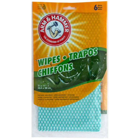 WIPES 24PC 6CT REUSABLE HOUSEHOLD ARM & HAMMER COUNTER DISPLAY WIPES 24PC 6CT REUSABLE HOUSEHOLD ARM & HAMMER COUNTER DISPLAY