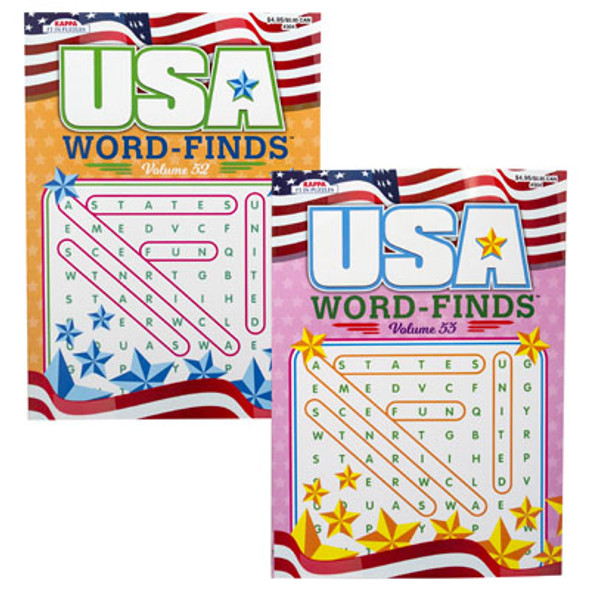 WORD FIND USA IN PDQ $4.95 MADE IN USA