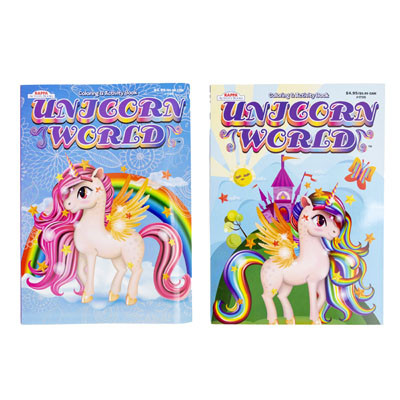 COLOR & ACTIVITY UNICORN MAGIC 2 ASSORTED TITLES COUNTER DISPLAY