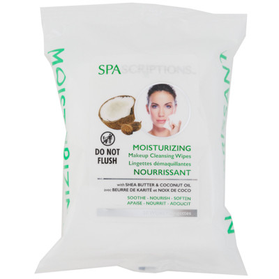 FACIAL WIPES 30CT MOISTURIZING MAKEUP CLEANSING SS NO ONLINE SALES MAP PRICING