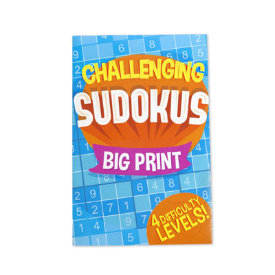 SUDOKU PUZZLES 5X8 2 ASSTD BIG BRINT