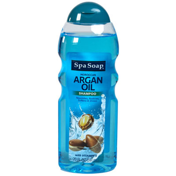 SHAMPOO 20OZ MOROCCAN ARGAN OIL W/VITAMIN E SPA SOAP
