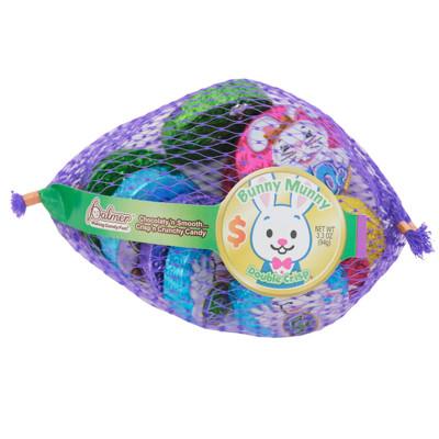 EASTER CANDY DOUBLE CRISP BUNNYMUNNY 3.3 MESH BAG IN PDQ