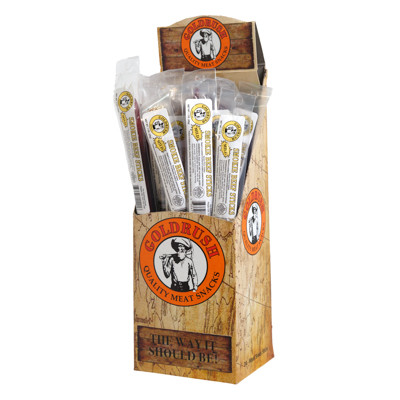 BEEF STICKS MILD 2X24PC 1OZ COUNTER DISPLAY SELL IN USA ONLY