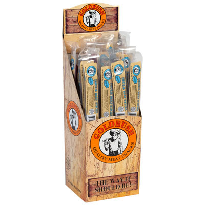 BEEF STICKS TERIYAKI 2X24PC 1OZ COUNTER DISPLAY SELL IN USA ONLY