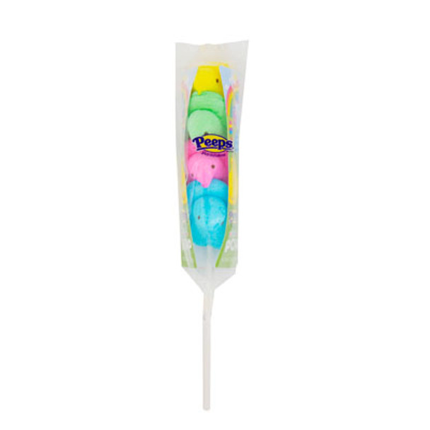 EASTER CANDY PEEPS RAINBOW POPS 1.38 OZ