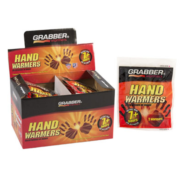WARMERS HAND 2PK GRABBER 8 - 40PC UP TO 10 HOURS COUNTER DISPLAY