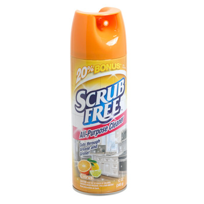 CLEANER ALL PURPOSE 12OZ SCRUB FREE AEROSOL