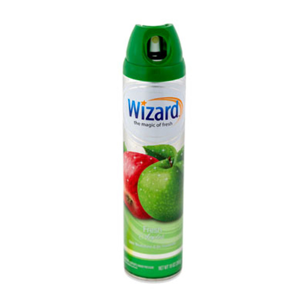 AIR FRESHENER 10OZ FRESH APPLE WIZARD AEROSOL
