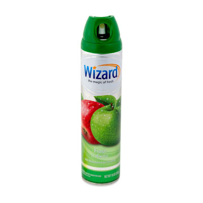 AIR FRESHENER 10OZ FRESH APPLE WIZARD AEROSOL