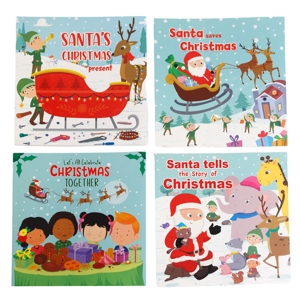 CHRISTMAS STORY BOOKS 4 ASSORTED TITLES