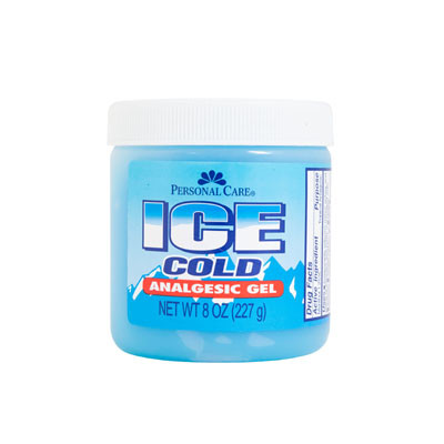 ANALGESIC ICE GEL 8OZ JAR PERSONAL CARE