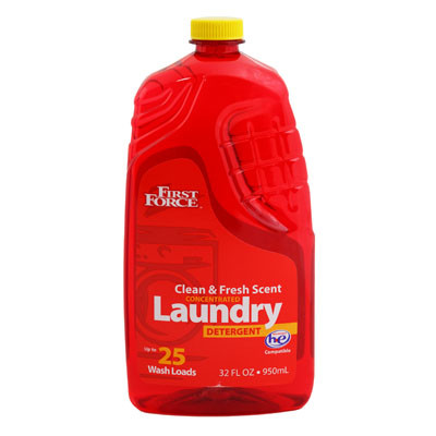 LAUNDRY DETERGENT LIQUID 32 OZ HI EFFICIENCY COMPATIBLE