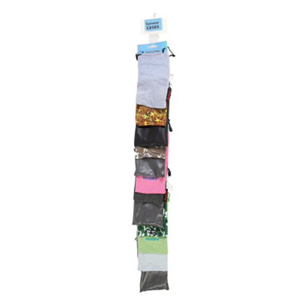 EYEGLASSES 12 ASSORTED CASES ON MERCH STRIP