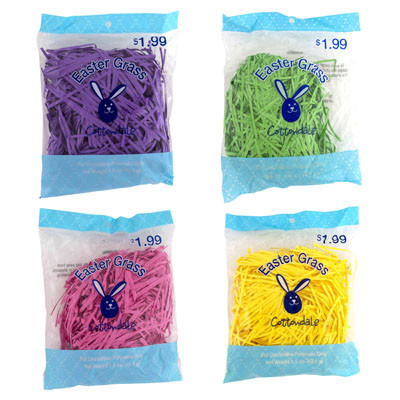 EASTER GRASS 1.5 OZ. ASSORTED PP $1.99