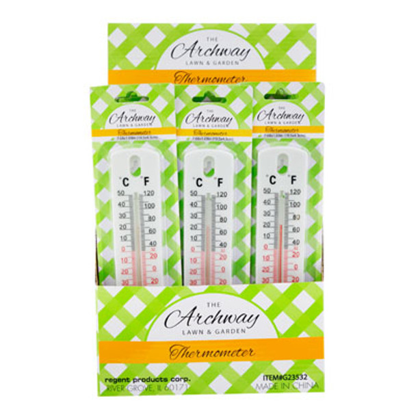 THERMOMETER WALL 1.69 X 7.68IN 36PC PDQ L&G BLISTERCARD