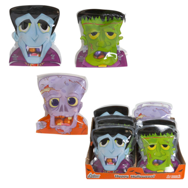 PARTY PALS MONSTERS 3 OZ BAG COUNTER DISPLAY