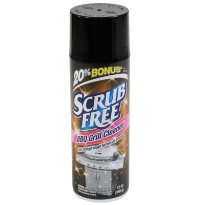 GRILL CLEANER 12OZ SCRUB FREE AEROSOL