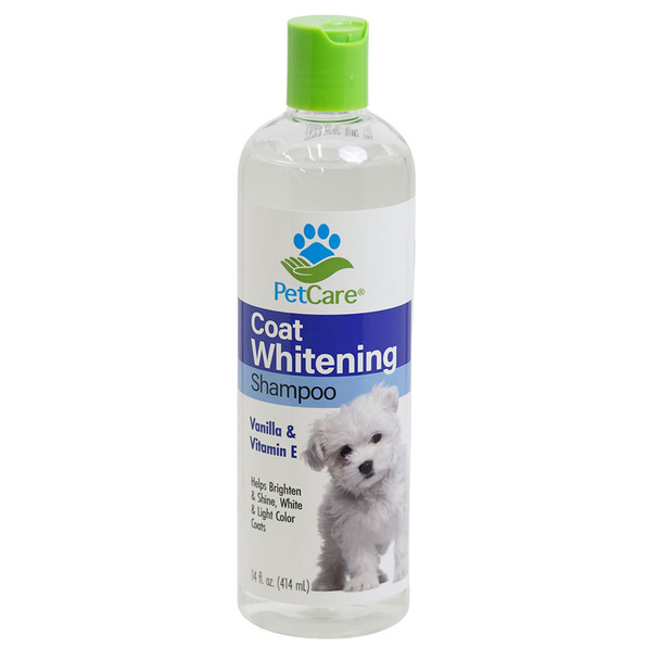 PET SHAMPOO 14OZ COAT WHITENING VANILLA & VITAMIN E PET CARE