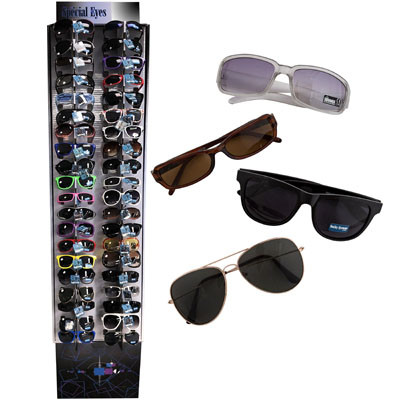 SUNGLASSES 240PC 48 ASSORTED FLOOR DISPLAY