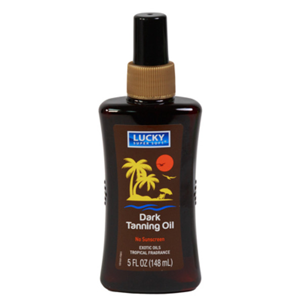 DARK TANNING OIL SPRAY 5OZ LUCKY