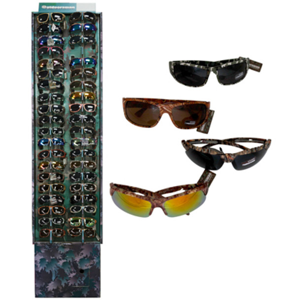SUNGLASSES CAMOUFLAGE 72PC ASSORTED PP FLOOR DISPLAY $19.99 SUNGLASSES CAMOUFLAGE 72PC ASSORTED PP FLOOR DISPLAY $19.99