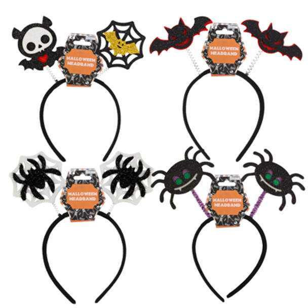 HEADBAND BOPPER HALLOWEEN 4AST