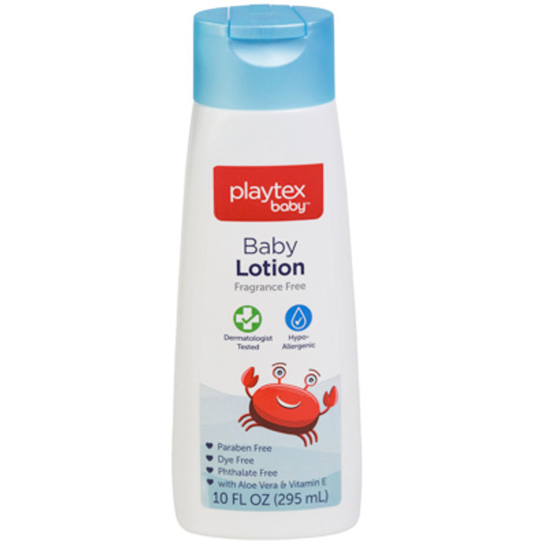 BABY LOTION 10OZ FRAGRANCE FREE PLAYTEX BABY
