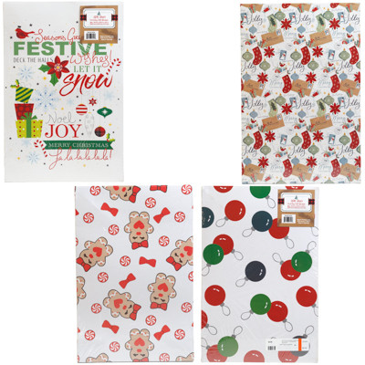 GIFT BOX 2PK SHIRT CHRISTMAS 14.25 X 9.43 X 1.87 RANDOM ASSORTED