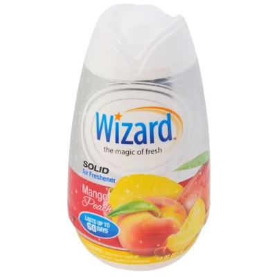 AIR FRESHENER 7.8OZ SOLID ADJUSTABLE WIZARD MANGO PEACH
