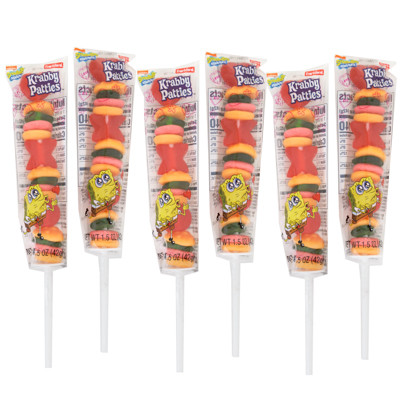 KRABBY PATTIES GUMMY KABOB 1.5 OZ COUNTER  DISPLAY