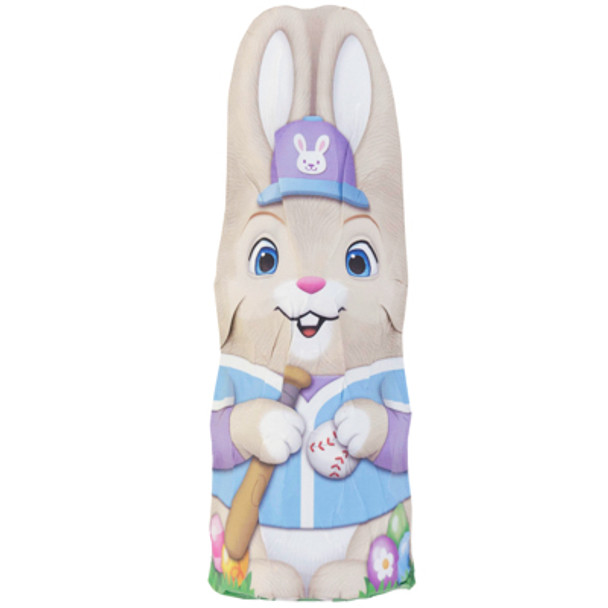 E-STAR BUNNIES CHOCOLATE FLAVOR 6 OZ FOIL WRAPPED IN COUNTER DISPLAY