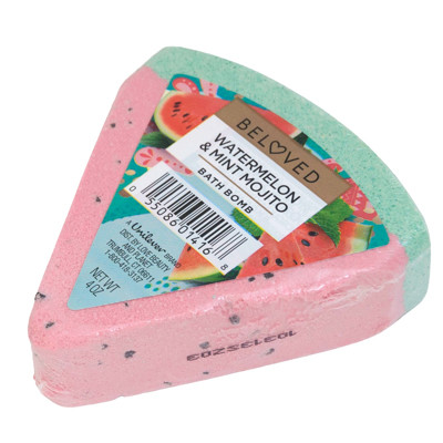 BATH BOMB 4 OZ WATERMELON & MINT MOJITO