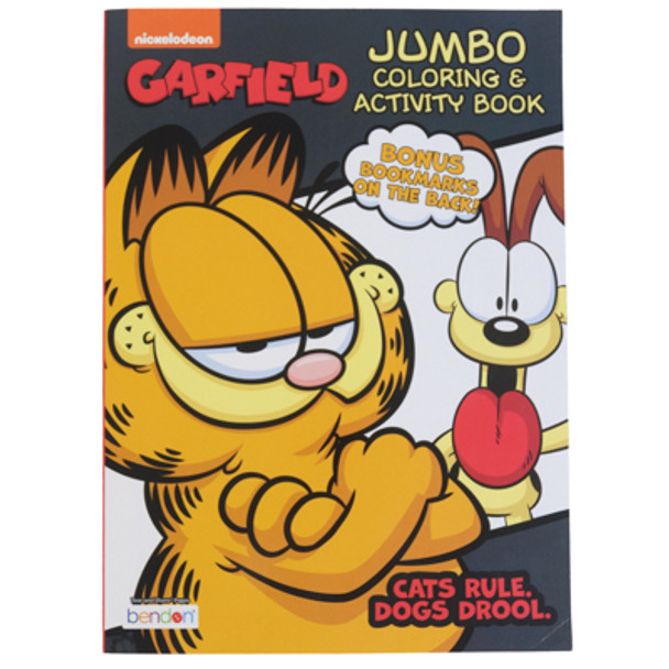 COLORING BOOK GARFIELD IN 24PC DISPLAY BOX