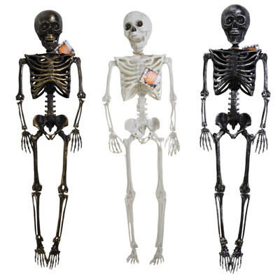 SKELETON 36IN LIGHTUP & SOUND PLASTIC NATURAL/ SILVER/BRONZE 3xAAA BATT NOT INCLUDED/ HT