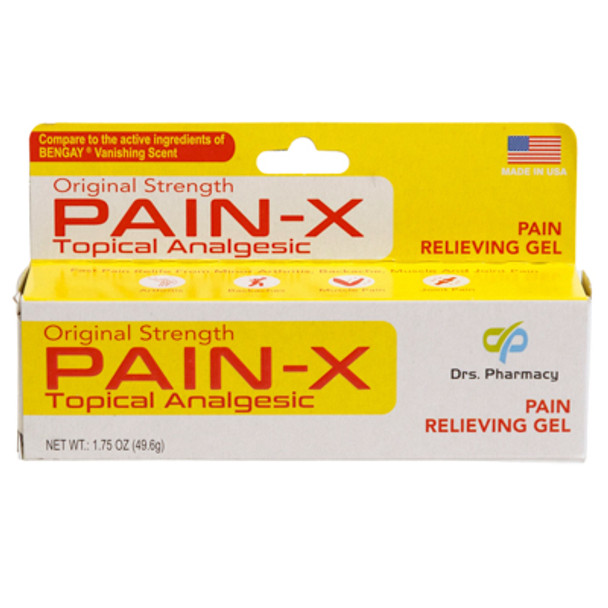 DRS PHARMACY PAIN X TOPICAL ANALGESIC 1.75OZ