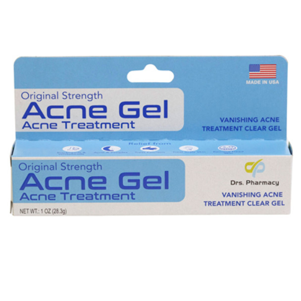DRS PHARMACY ACNE GEL TREATMENT 1OZ