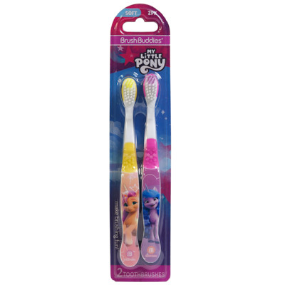 TOOTHBRUSH KIDS 2PK LICENSED MY LITTLE PONY