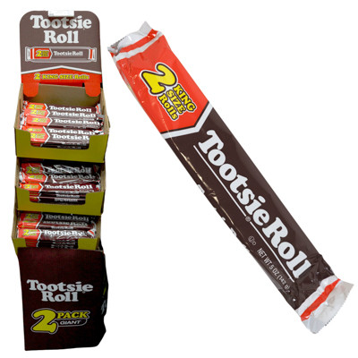 TOOTSIE ROLL TWIN PACK FLOOR DISPLAY 5.0 OZ