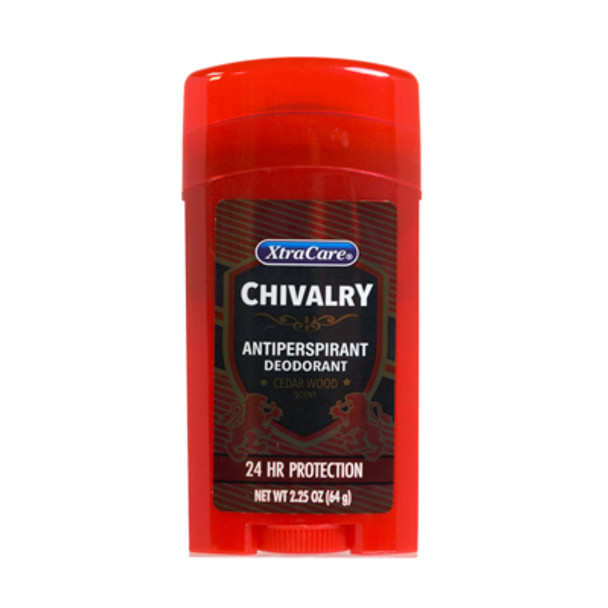 DEODORANT STICK 2.25OZ CEDAR WOOD MEN'S CHIVALRY XTRACARE