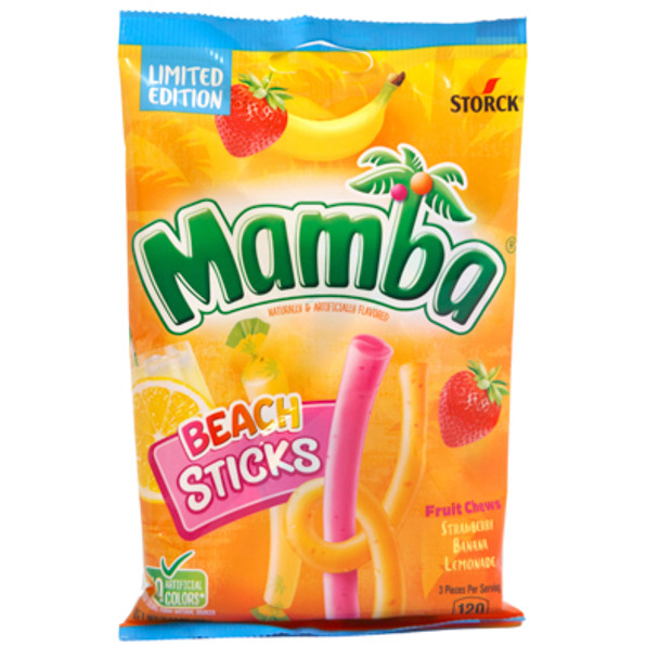 MAMBA BEACH STICKS 3.17 OZ PEG BAG