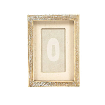 WALL ART 5X7X1.5 CIRCLE WHITE/GRAY/CREAM WOOD (14.00)
