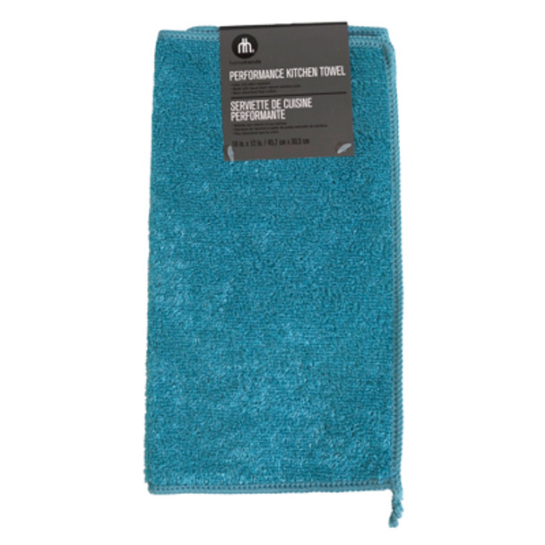 PERFORMANCE KITCHEN TOWEL BAMBOO TEAL 18 X 12 PEGGABLE PERFORMANCE KITCHEN TOWEL BAMBOO TEAL 18 X 12 PEGGABLE
